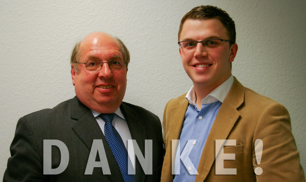 Willi Zylajew (CDU) und ich